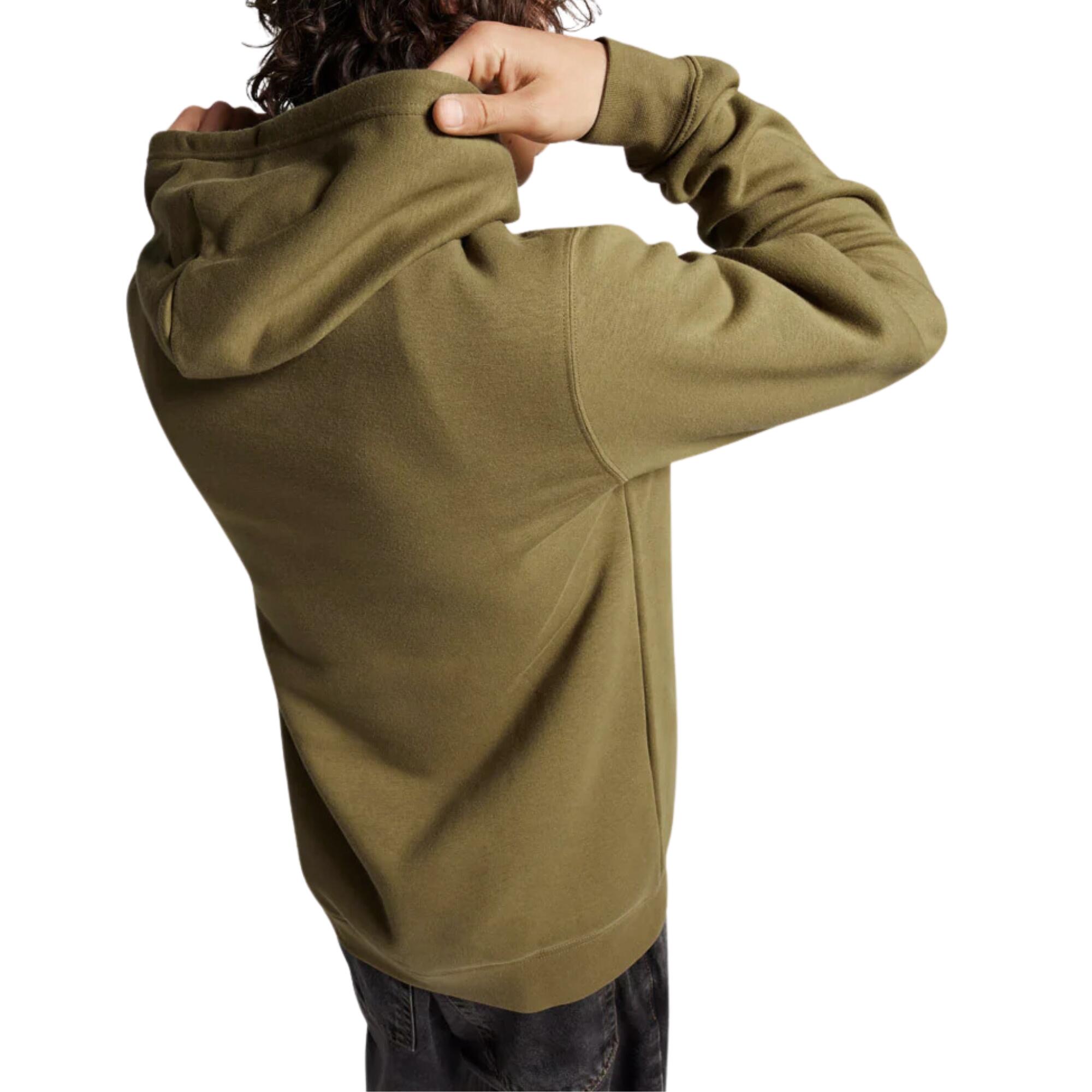 Hoodie Go-To Embroidered Star Chevron Groen - 10024509-A36 2/4