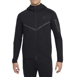 Sweat à Capuche et Zip Tech Fleece Noir - HV0949-010