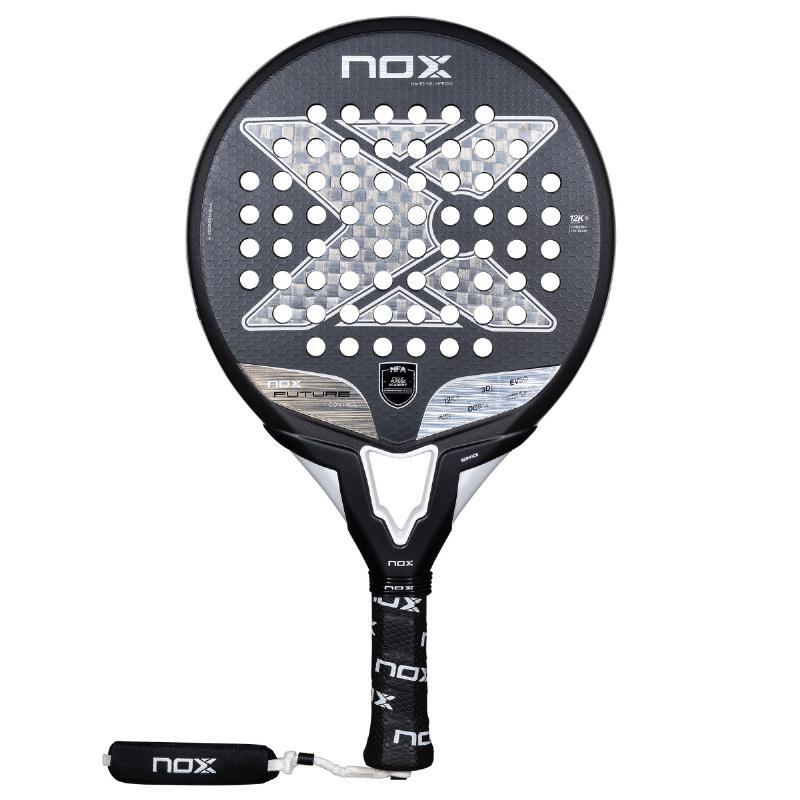 NOX NOX Future Control 12k Alum 2025 padelracket -  ZWART - unisex