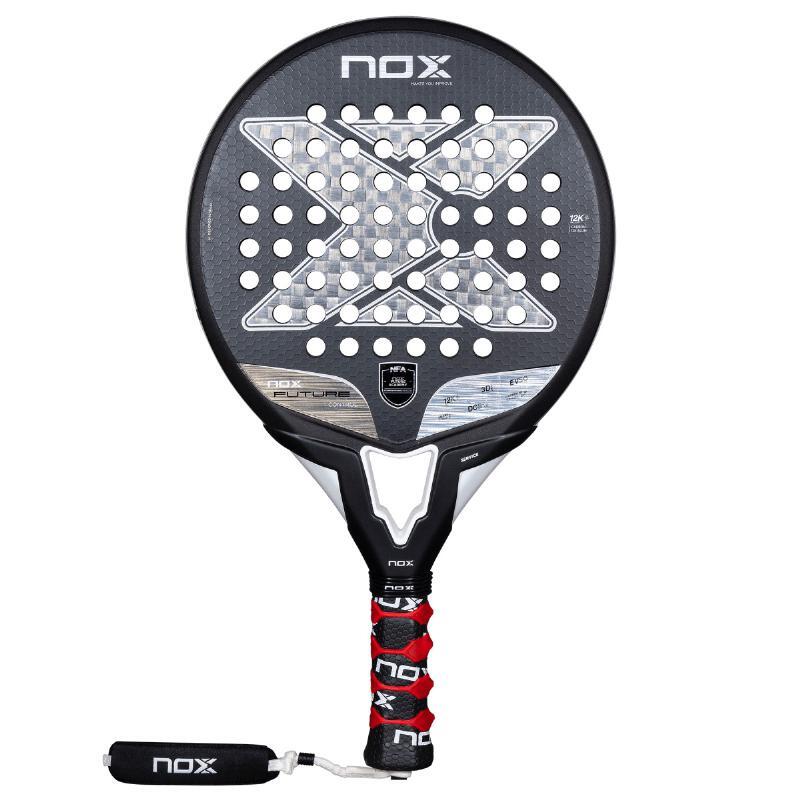 NOX Future Control 12k Alum 2025 padelracket -  ZWART - unisex 5/5