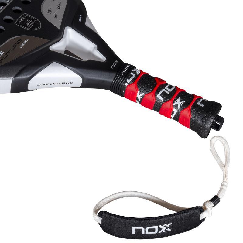 NOX Future Control 12k Alum 2025 padelracket -  ZWART - unisex 3/5