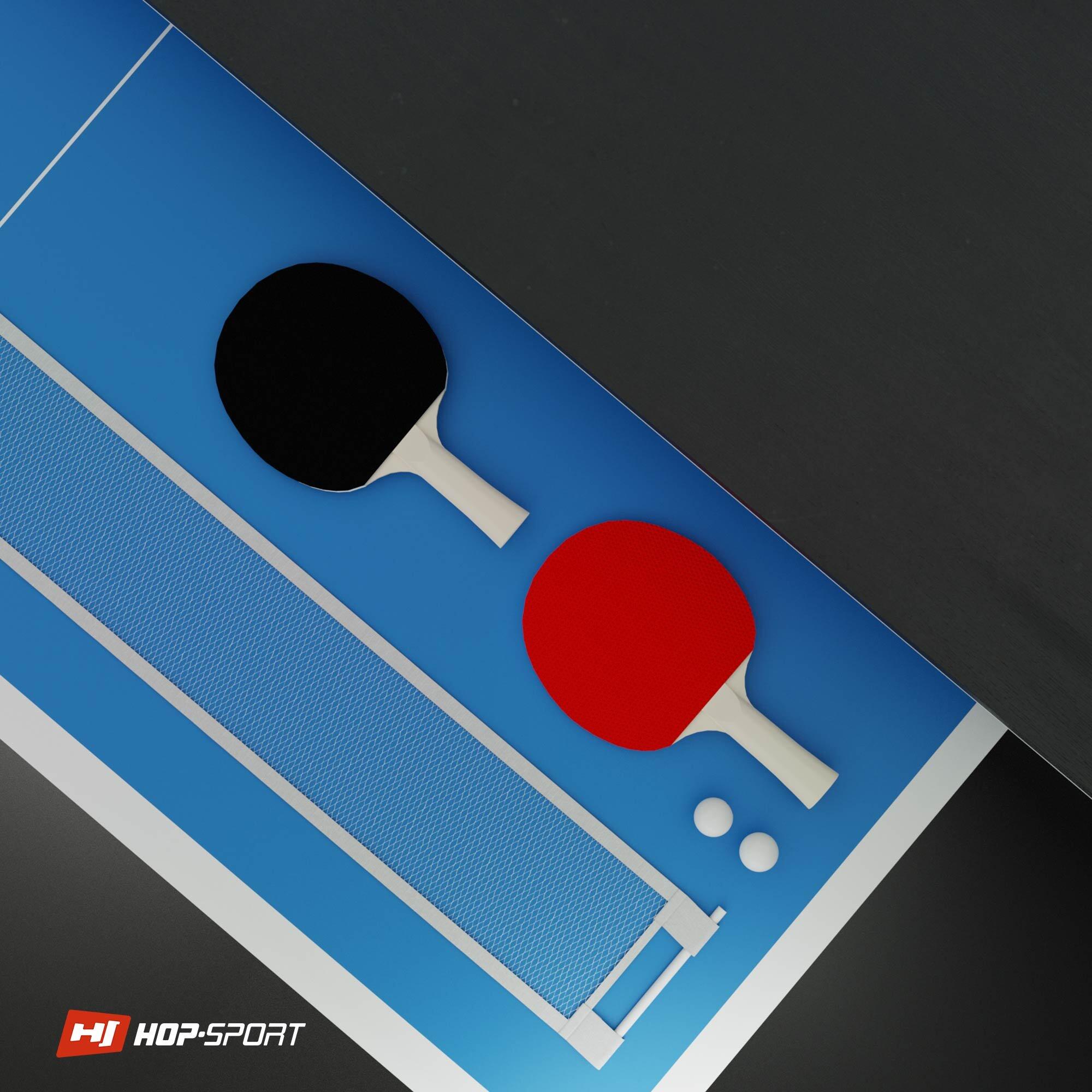 Stół bilardowy spływowy Vip Extra 9FT z nakładką ping-pong blat 4/7