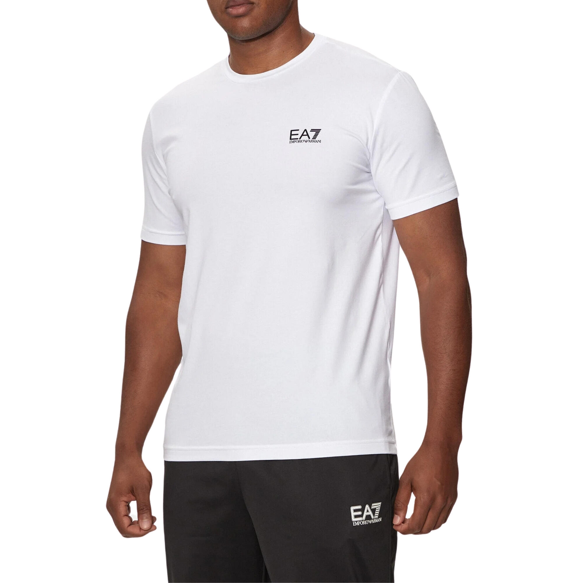 T-shirt Core Identity Blanc - 8NPT26PJVQZ-1100 1/4