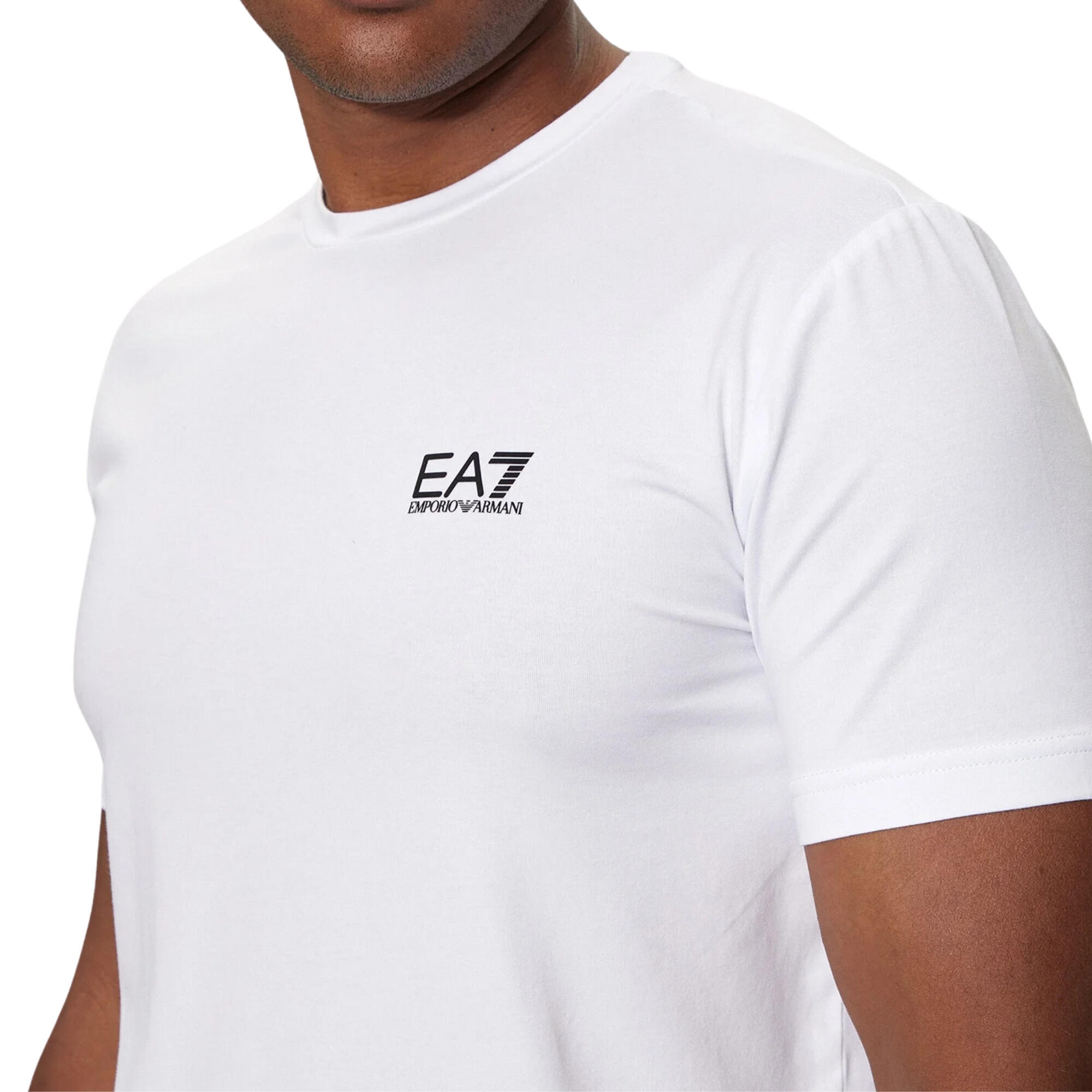 T-shirt Core Identity Blanc - 8NPT26PJVQZ-1100 3/4