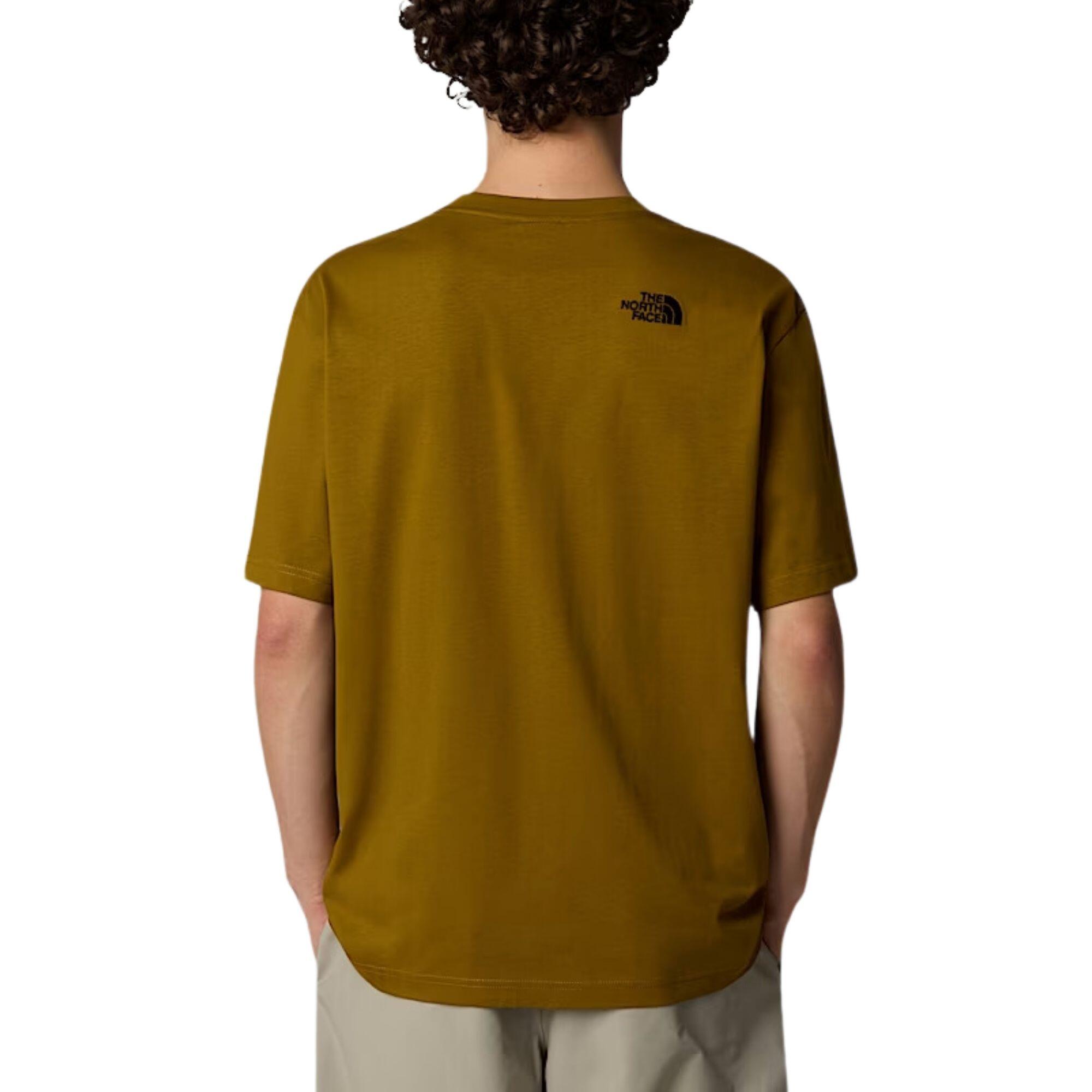 T-shirt Oversize Simple Dome Groen - NF0A87NR1OB 2/3