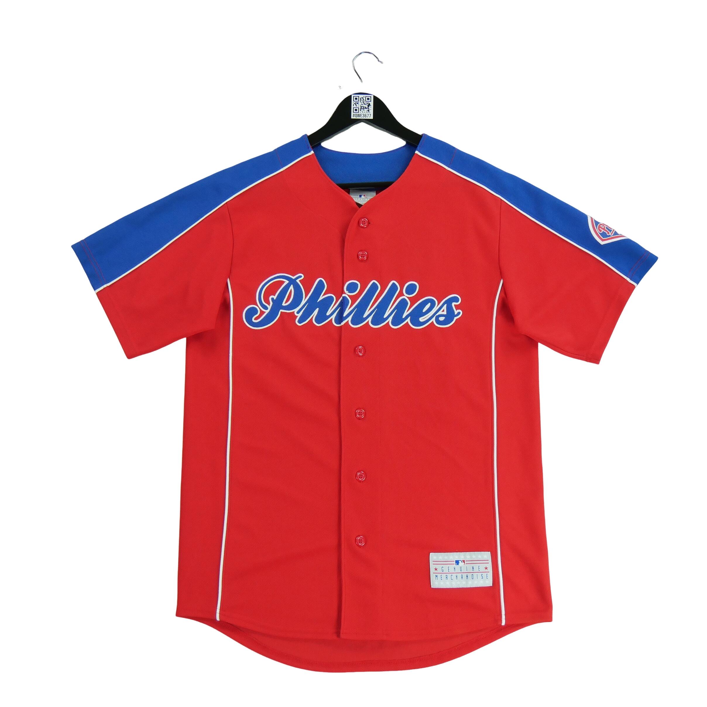 Segunda vida - camisa dos philadelphia phillies da mlb para homens - como novo