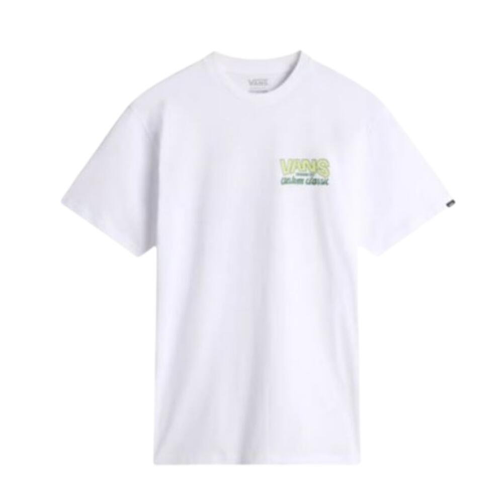 T-shirt pour homme Vans Shop front ss Blanc 3/7