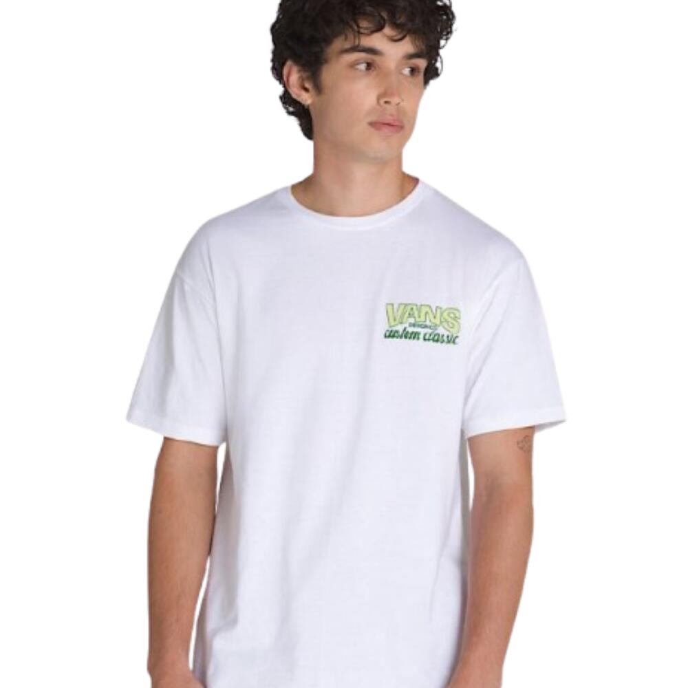 T-shirt pour homme Vans Shop front ss Blanc 1/7