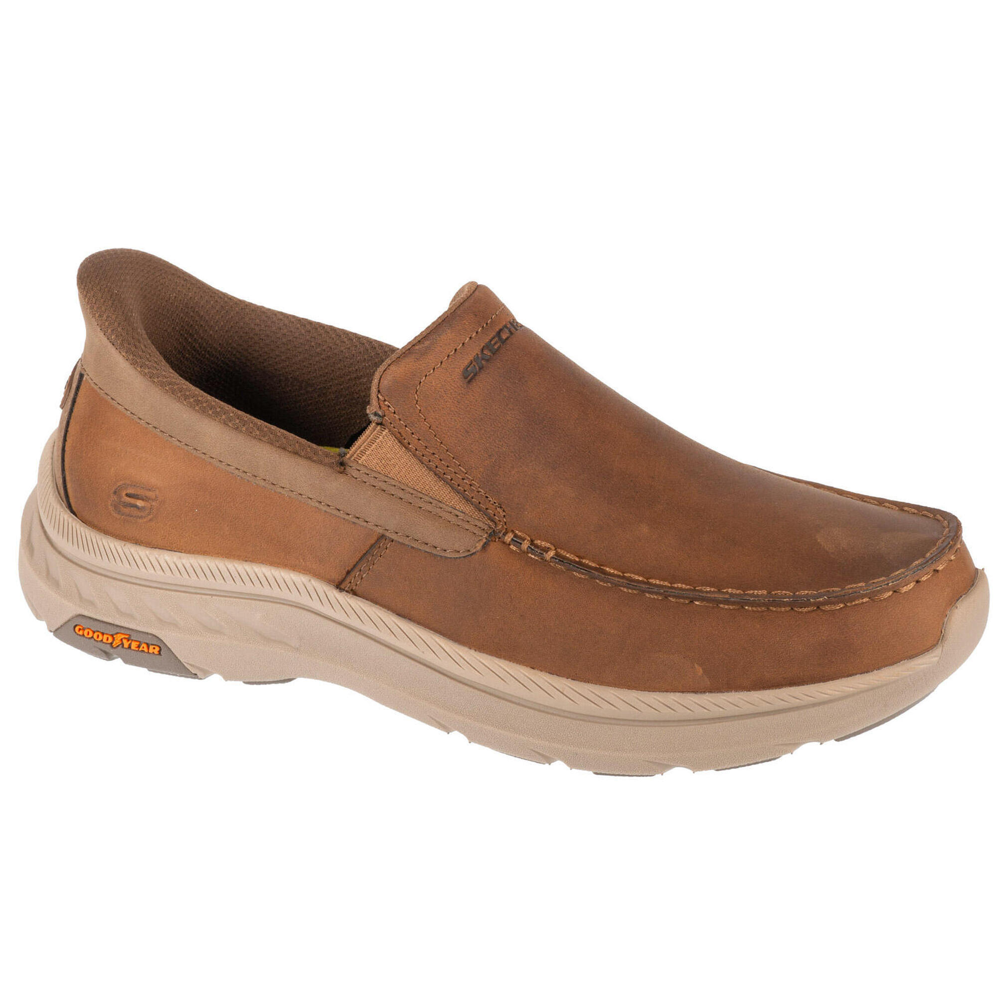 Skechers - Chaussures Hommes Skechers Pollard Osgood Marron - Baskets - Marron - 42,5 - Decathlon