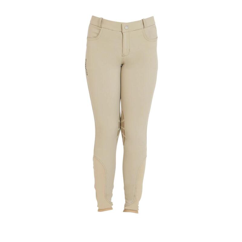 Bryczesy jeździeckie unisex z technicznego materiału