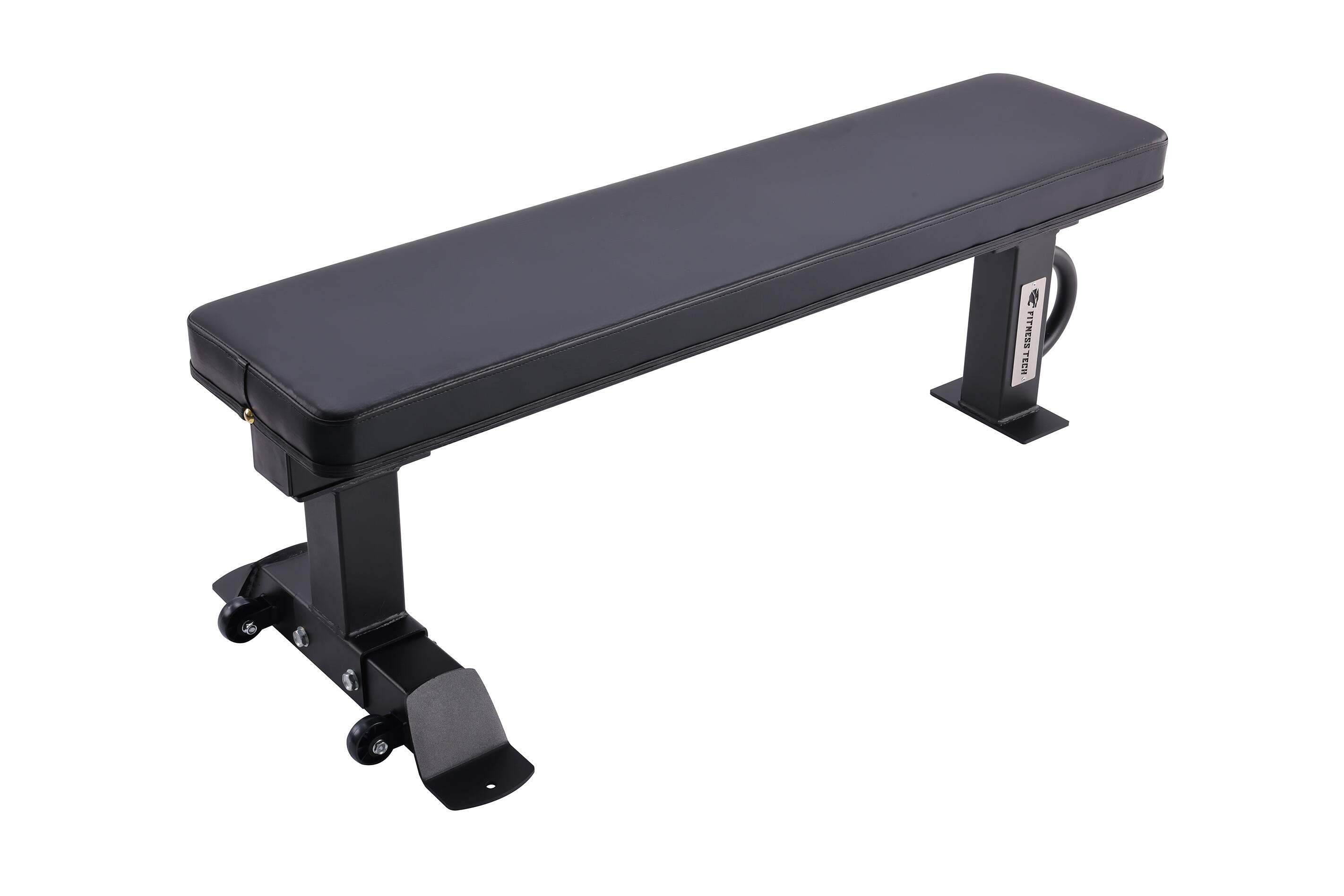 Banco Plano con Ruedas Fitness Tech 3/7