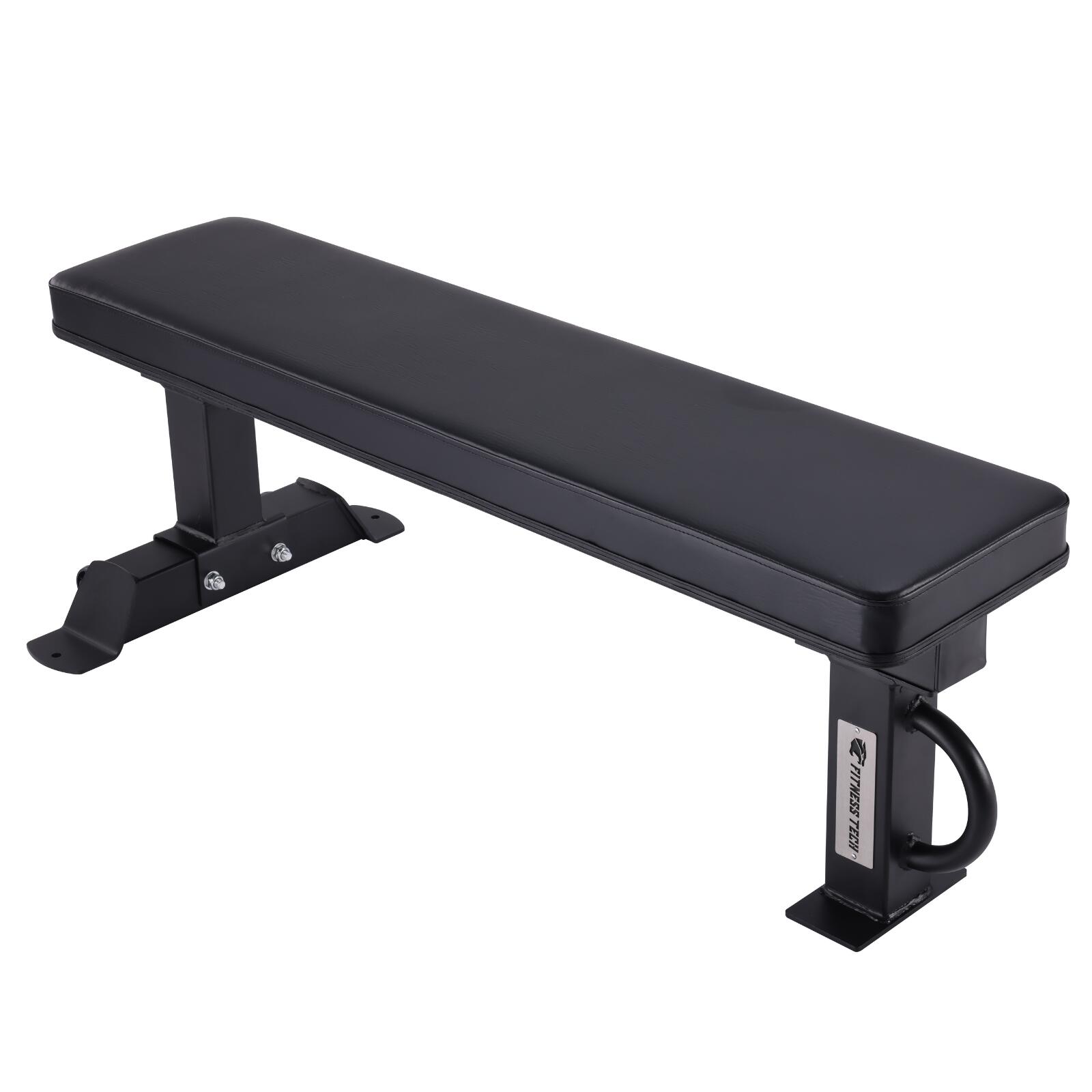 Banco Plano con Ruedas Fitness Tech 1/7
