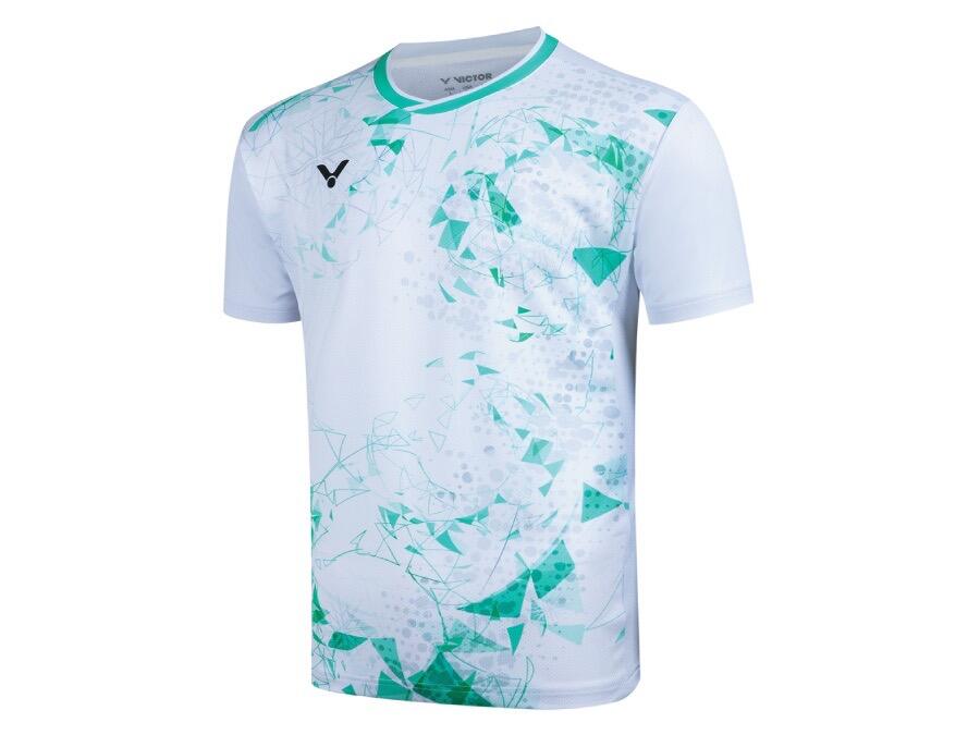 T-shirt Badminton Homme - Respirant - T-50003TDTTY - Blanc 1/3