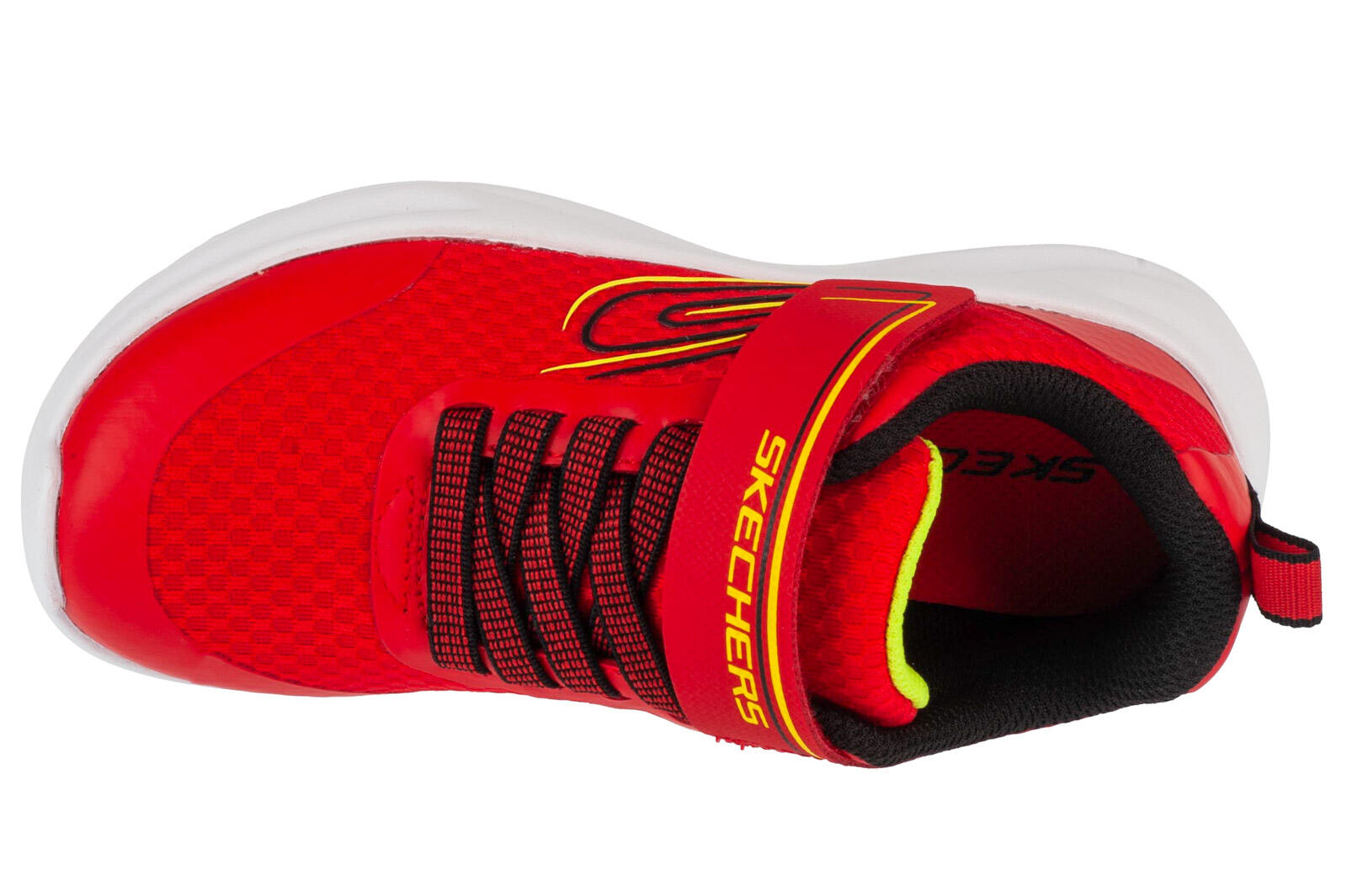Chaussures Enfants Skechers Dynamatic Swift Tread rouge 3/4