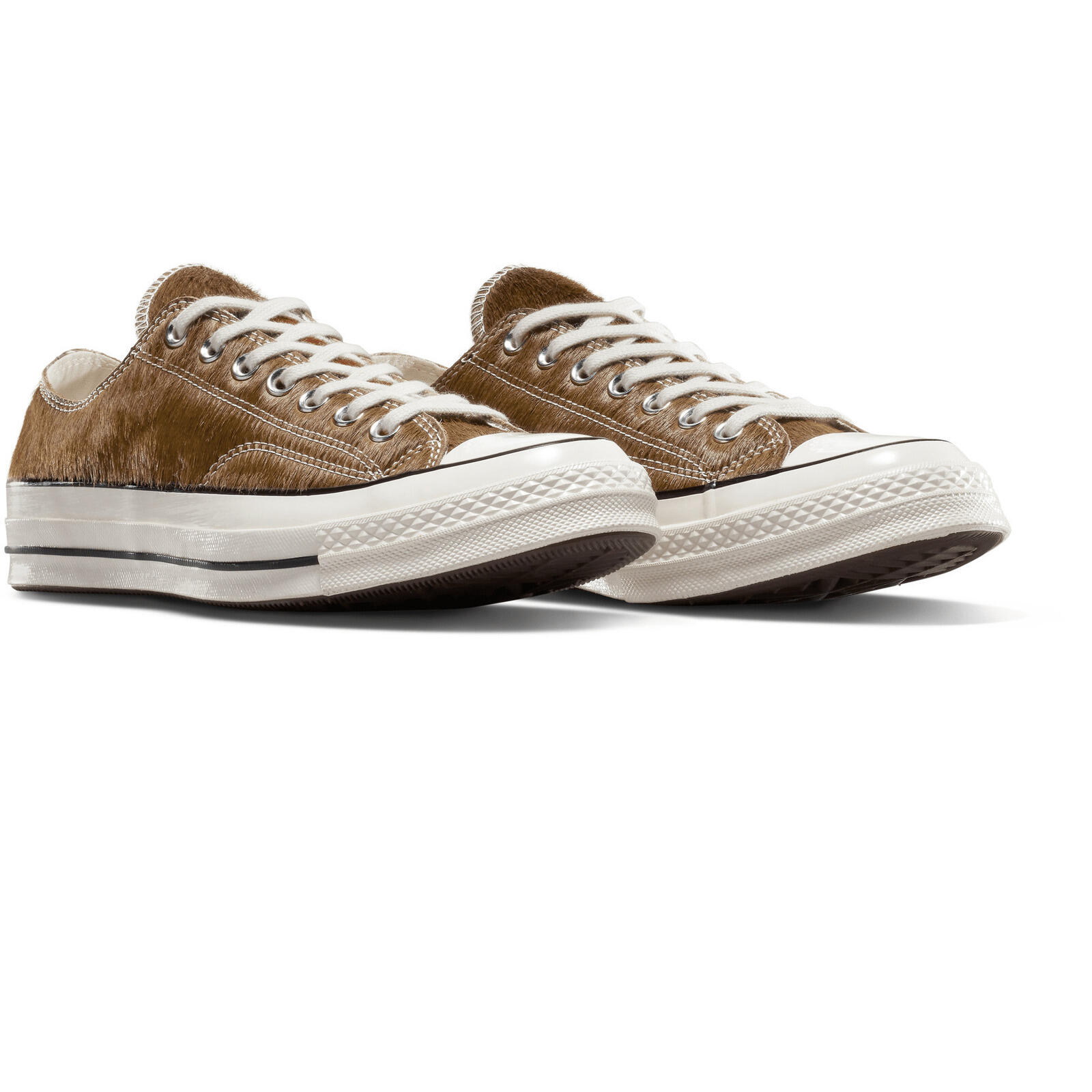 Baskets Converse Chuck 70 Premium Leather, Marron, Unisexe 4/5