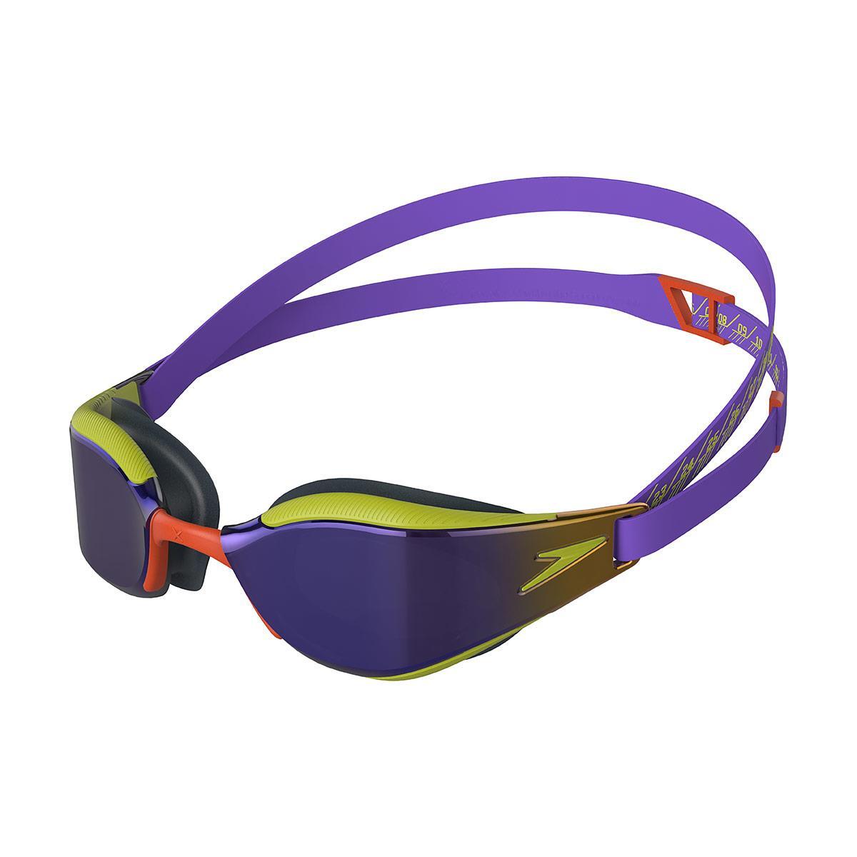 SPEEDO Óculos de natação unissexo roxo Fastskin Hyper Elite Mirror