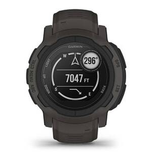 Instinct 2, GPS Outdoor Watch, Solar Charging Capabilities, Multi-GNSS Support, Tracbak Routing, Graphite