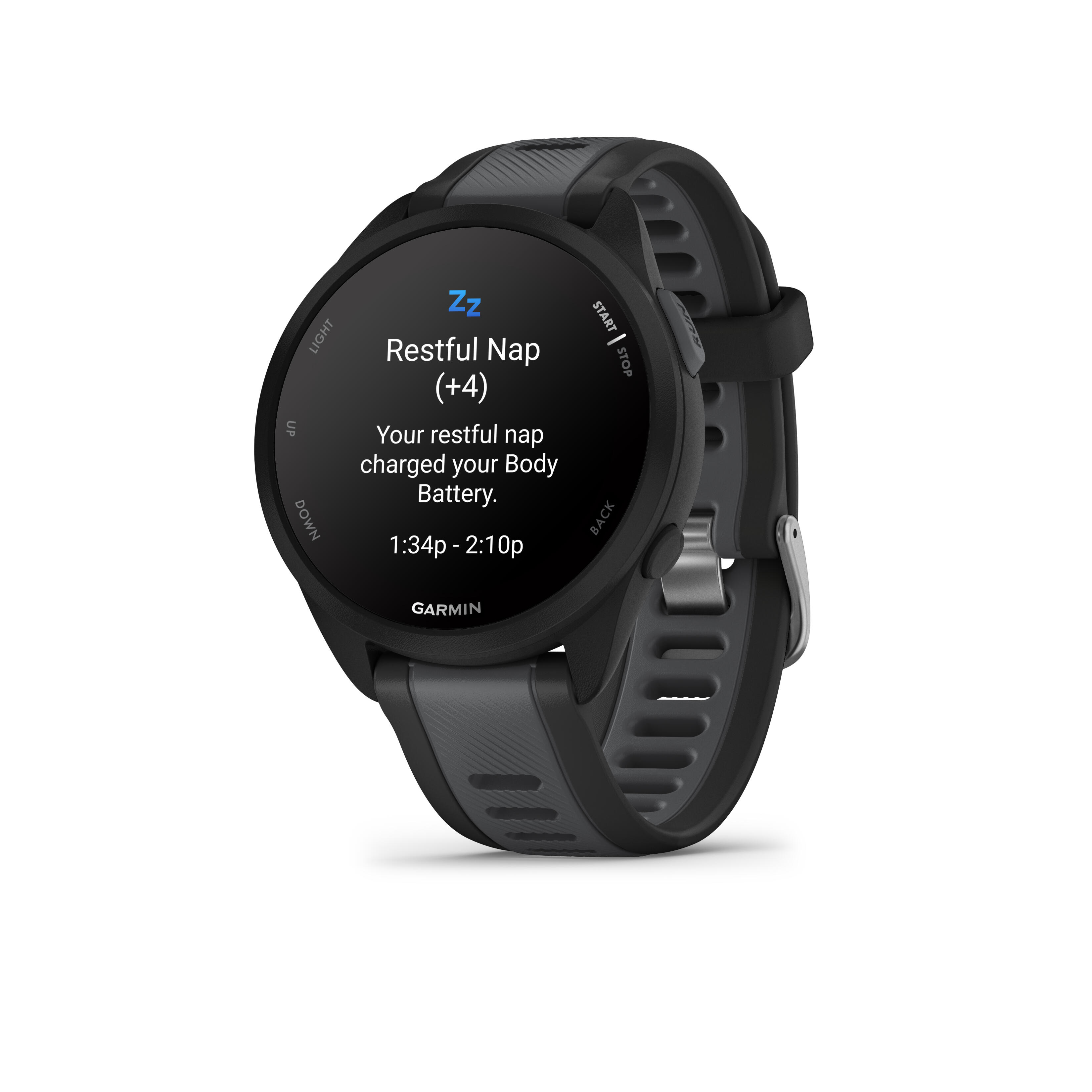Forerunner 165, Running Smartwatch, Colorful AMOLED Display,Black