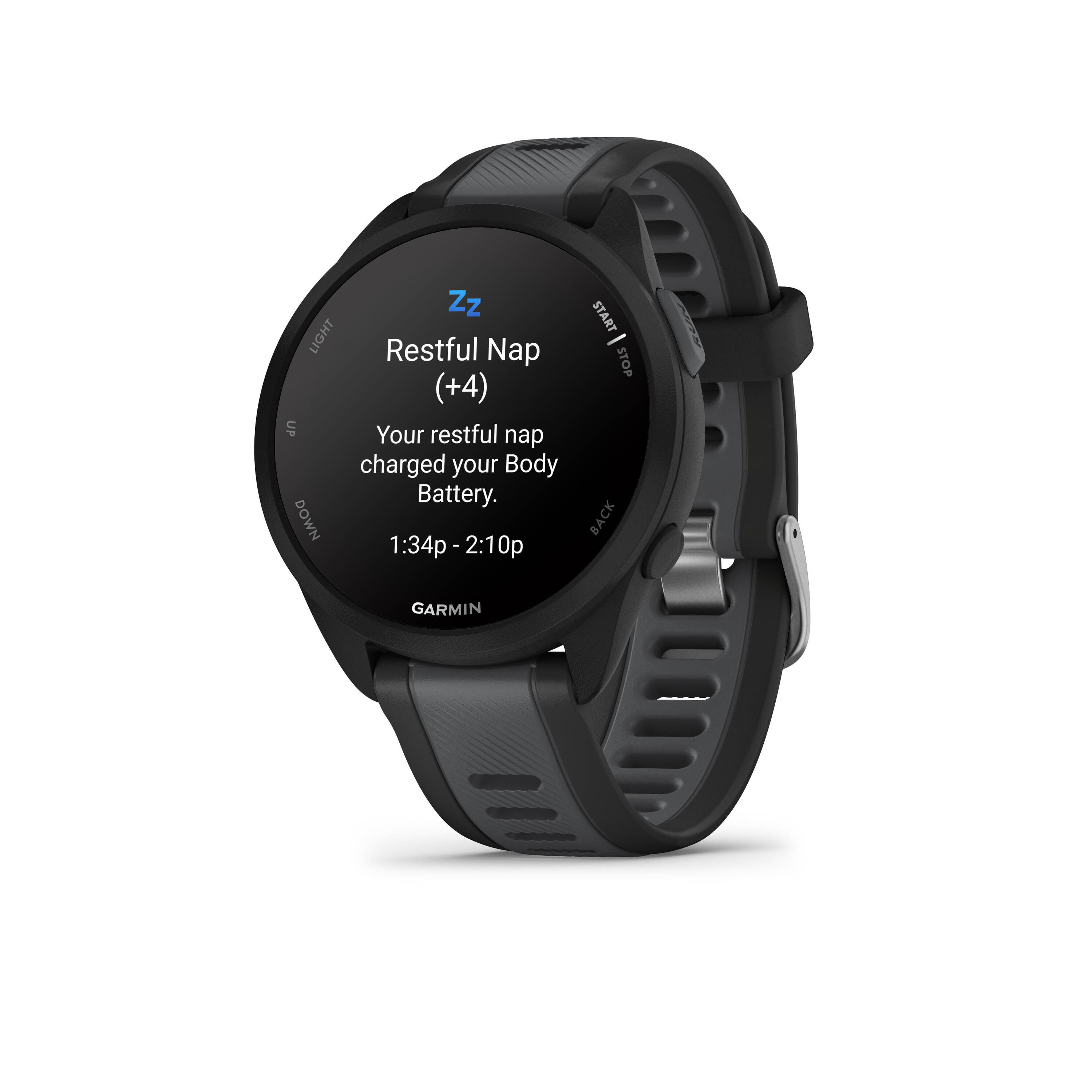 Forerunner 165, Running Smartwatch, Colorful AMOLED Display,Black -  2