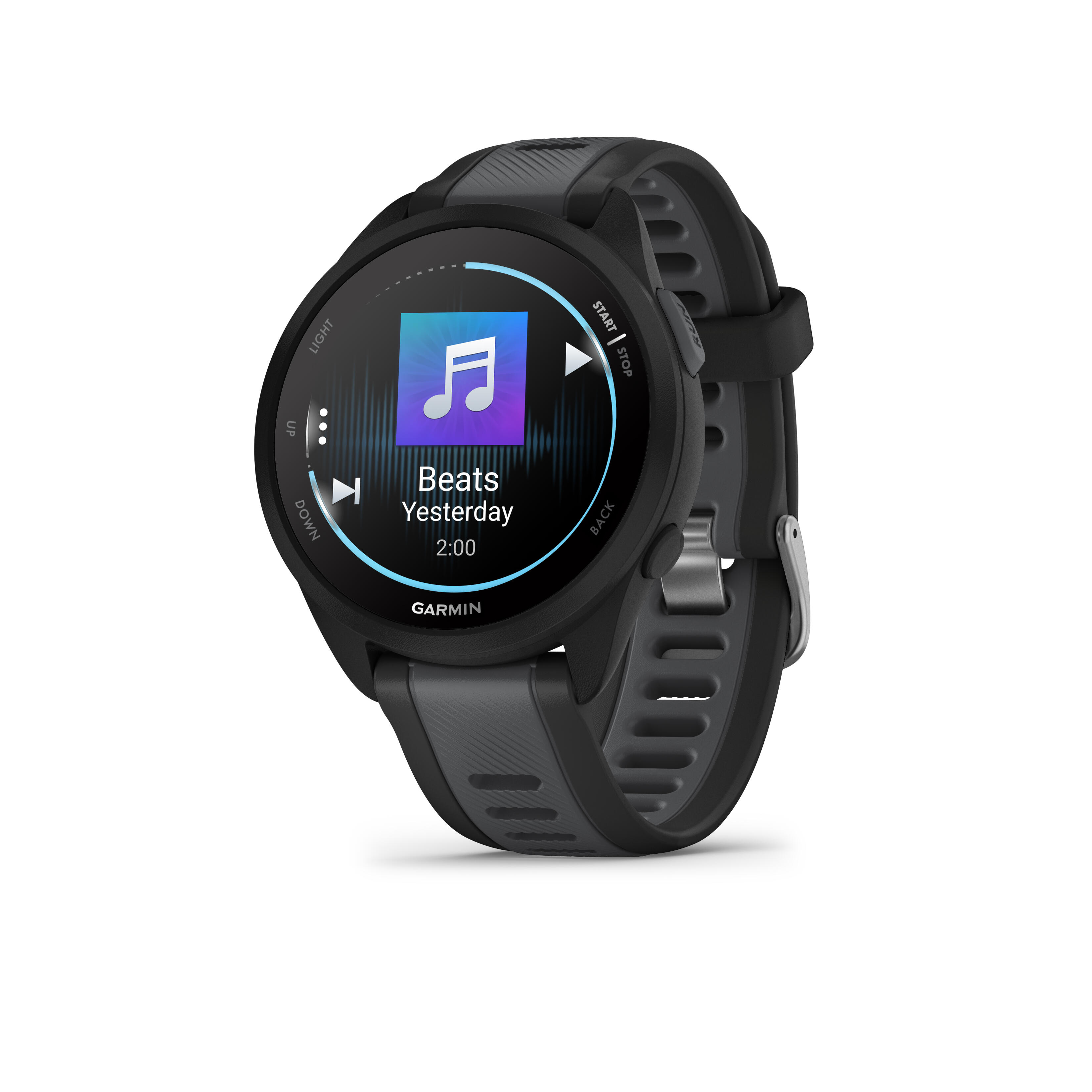 Forerunner 165 Music, Running Smartwatch, Colorful AMOLED Display,Black