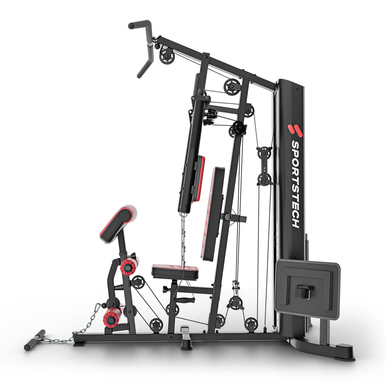 Sportstech HGX150 - Station de musculation compacte avec 70 kg de poids & 40+ ex 3/5