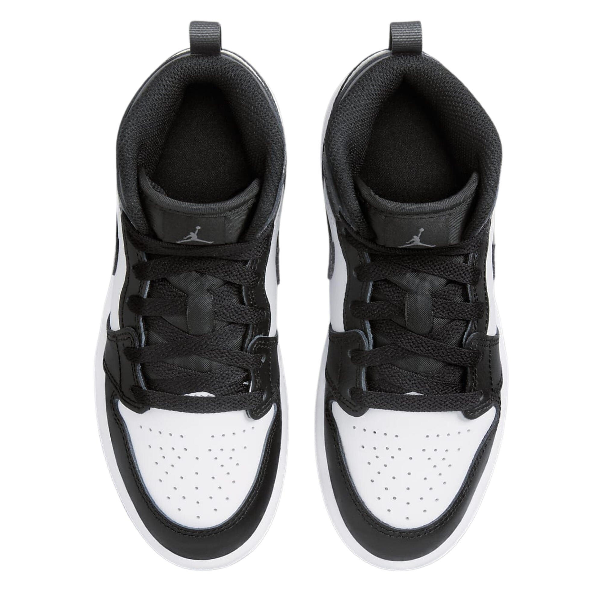 Nike - Jordan 1 mid bco/noir/gris DQ8424-001 3/5