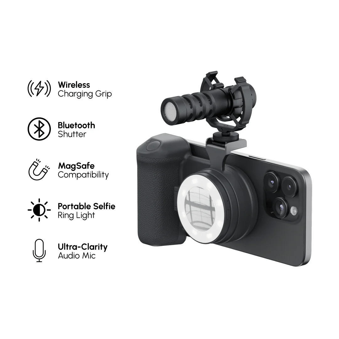 Microfone ProMic ShiftCam Shotgun 3/6