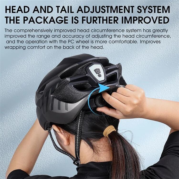 Casque Vélo WEST BIKING - Blanc, Taille Unique (54-62 Cm), VTT Route