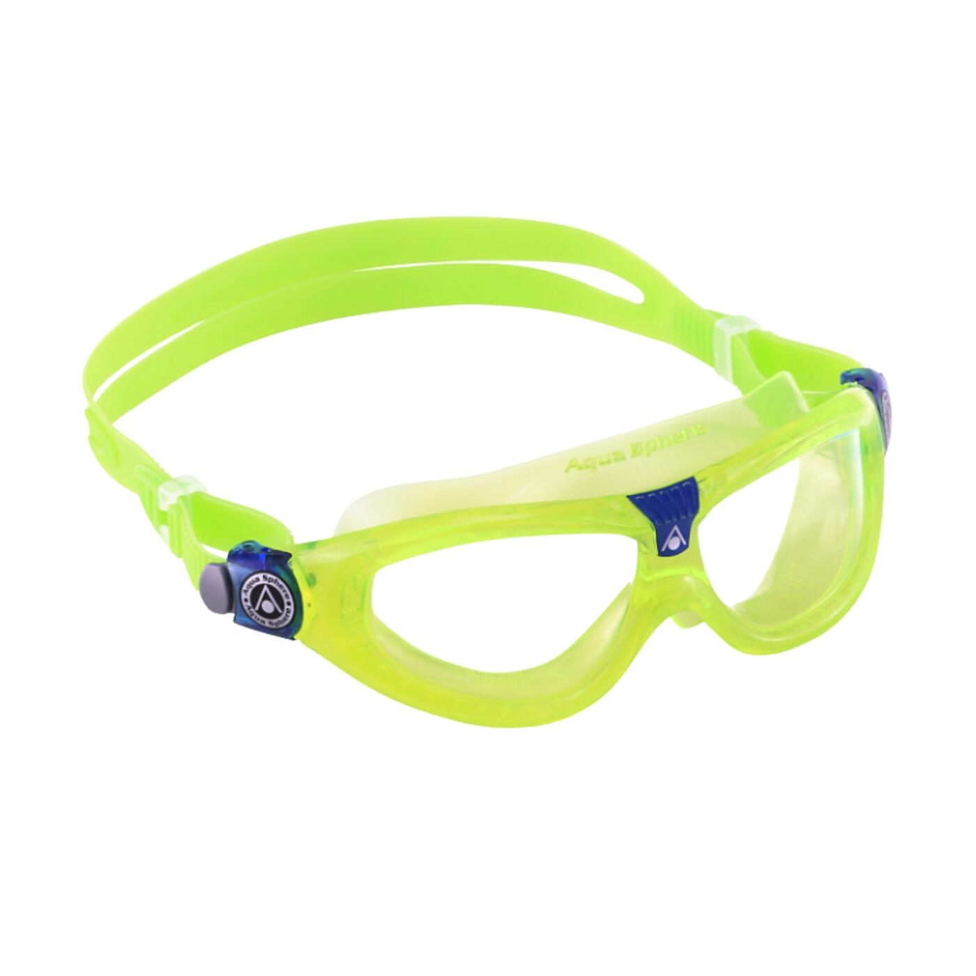 AQUA SPHERE Aquasphere Schwimmbrille SEAL KID 2 Aquasphere CLEAR ZORNIK-lime