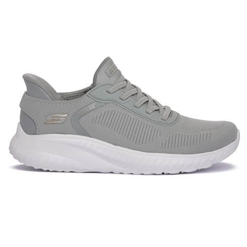 Skechers - Chaussures Universel Femmes Skechers Sage Bobs Squad - Baskets - Gris - 39,5 - Decathlon