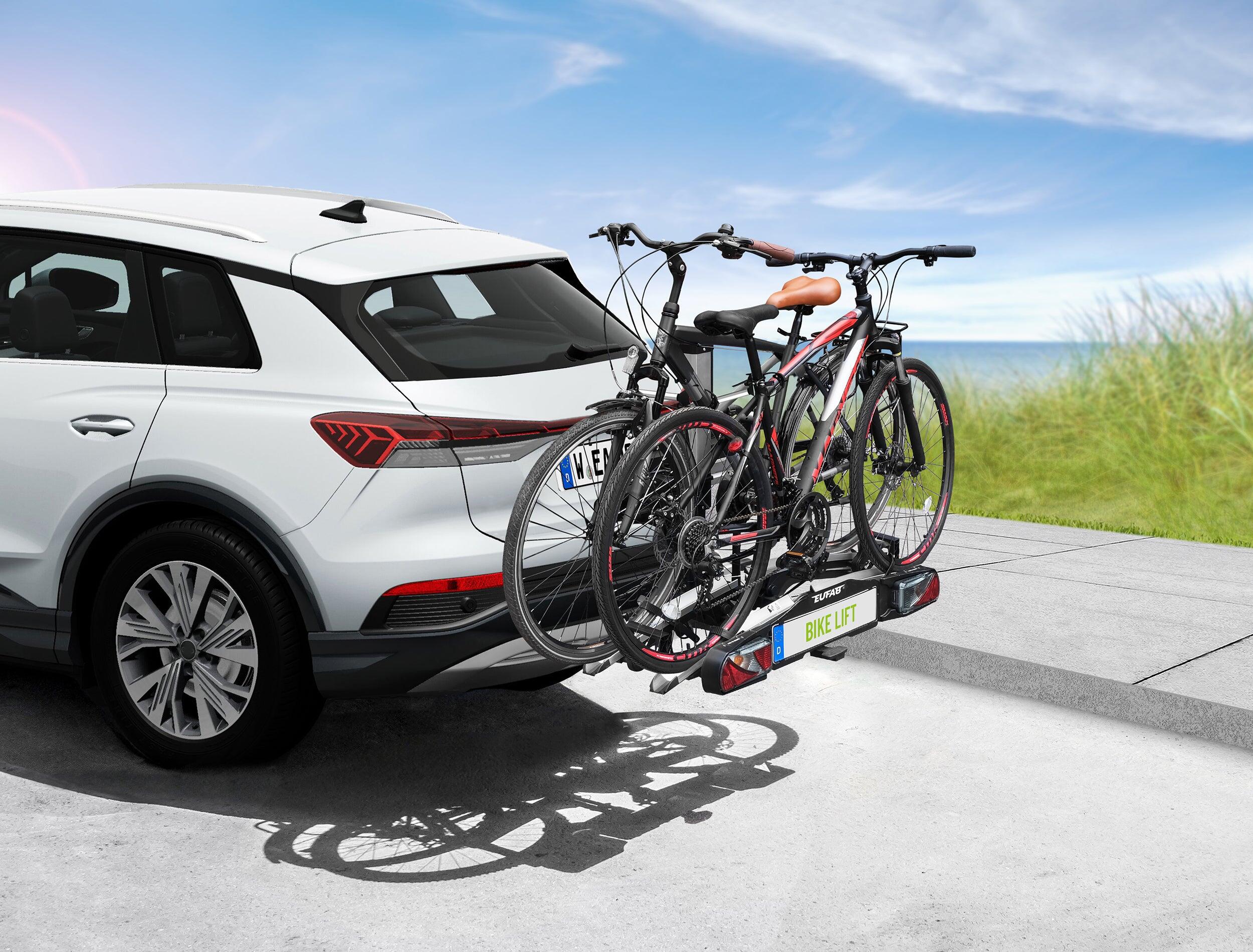 PORTE-VÉLOS 2 VÉLOS AVEC SYSTÈME DE LEVAGE ÉLECTRIQUE BIKE LIFT V2 - EUFAB 4/8