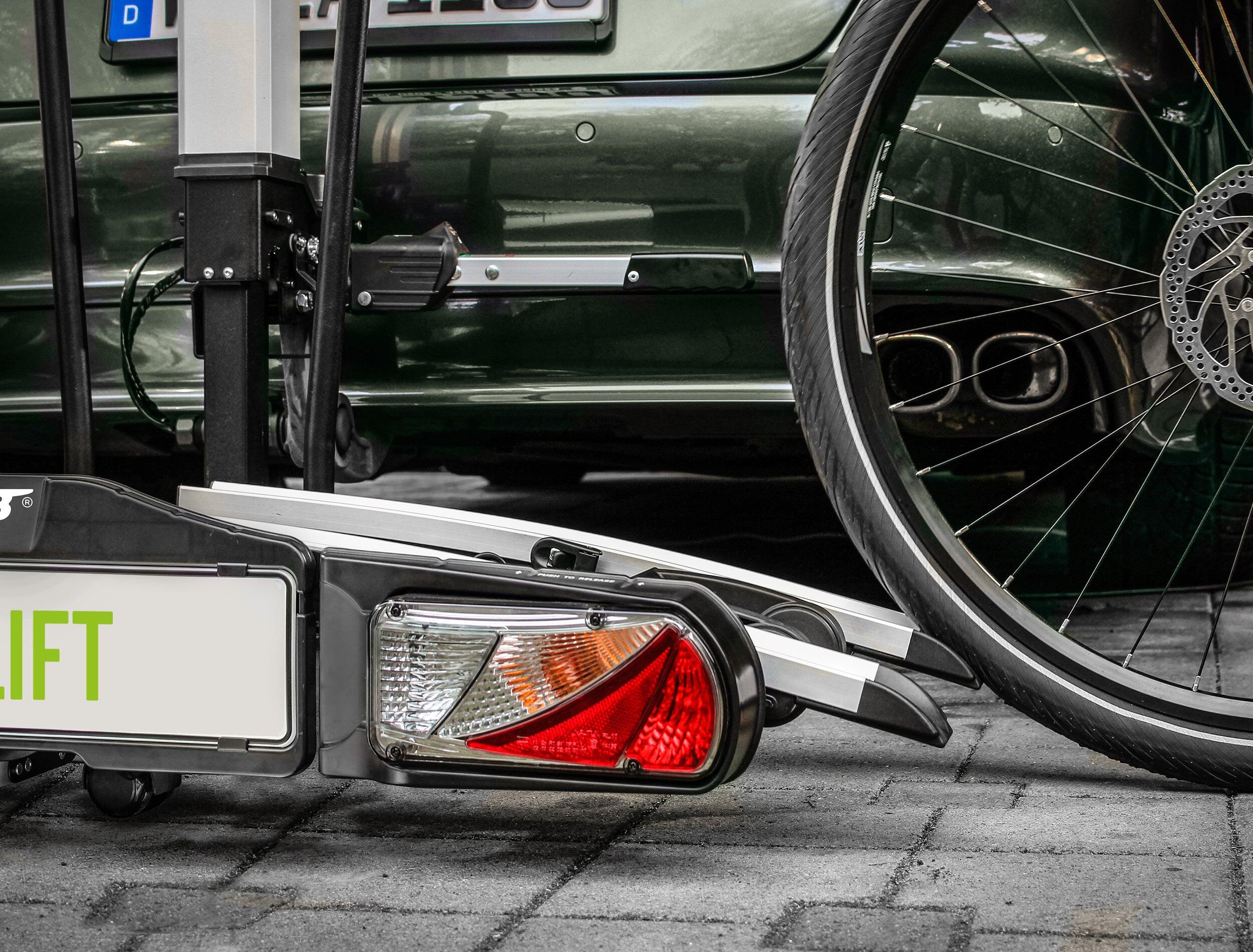 PORTE-VÉLOS 2 VÉLOS AVEC SYSTÈME DE LEVAGE ÉLECTRIQUE BIKE LIFT V2 - EUFAB 7/8