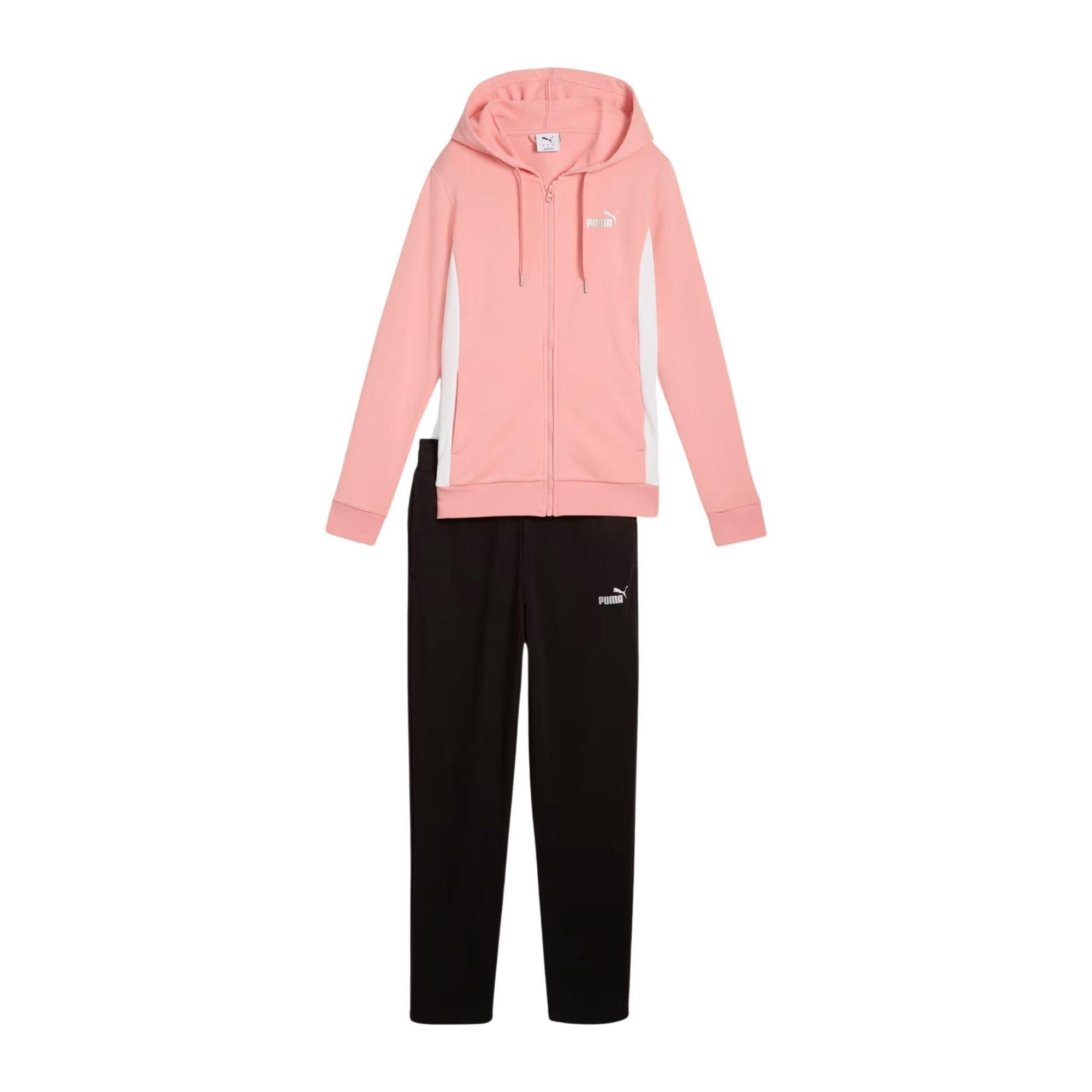 Tuta Puma Donna METALLIC HOODED SWEAT SUIT 4/4
