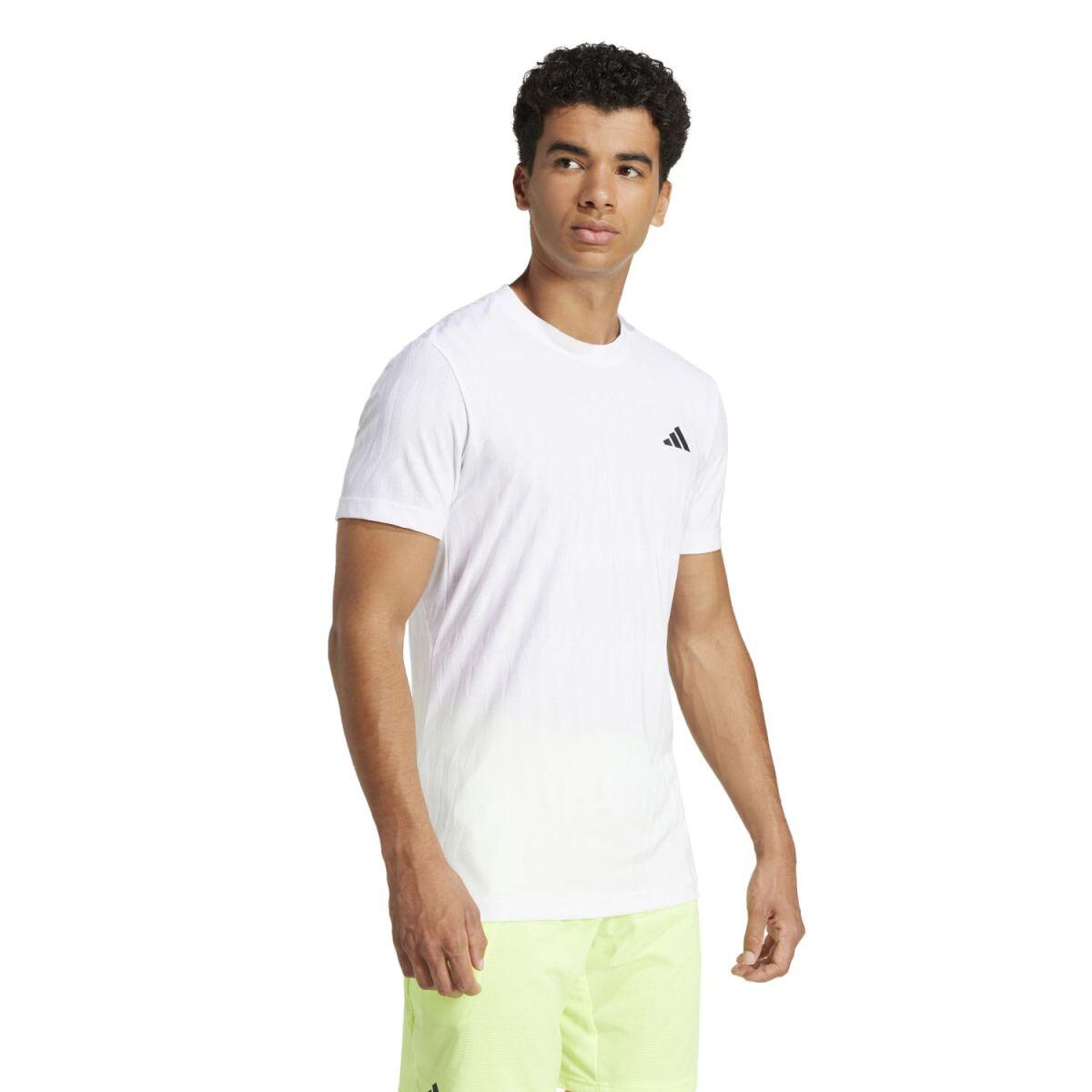 T-shirt - Tennis - Hommes - Coupe Freelift - Léger, respirant - Blanc 3/5