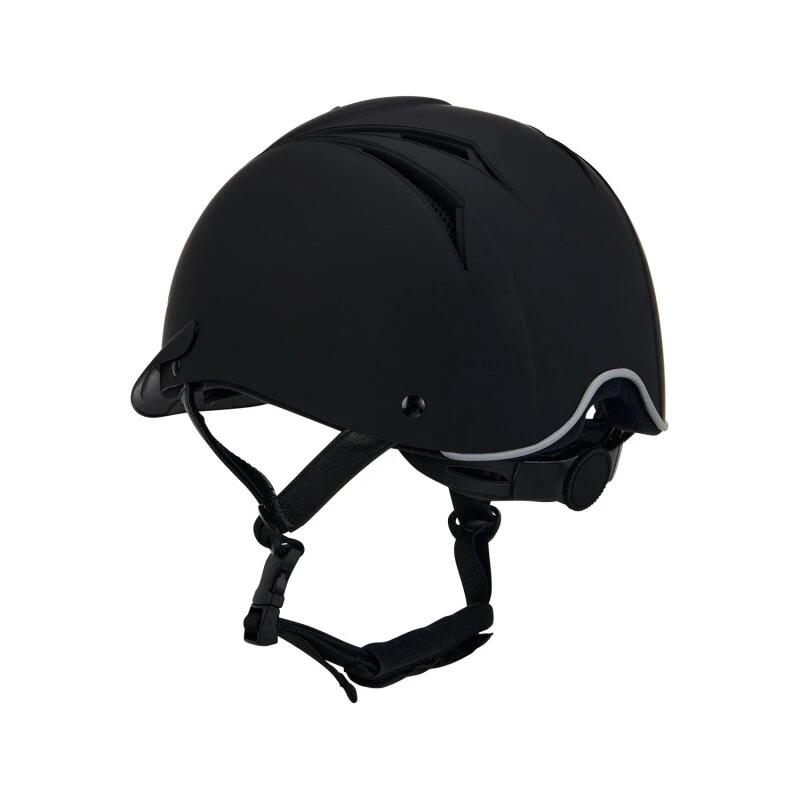 Ultralekki kask jeździecki z logo z przodu