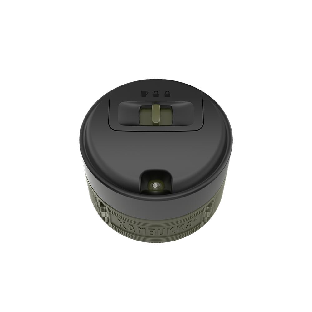 Kambukka Etna Grip Thermobecher 500ml Edelstahl 3in1 auslaufsicher Khaki Warrior 5/7