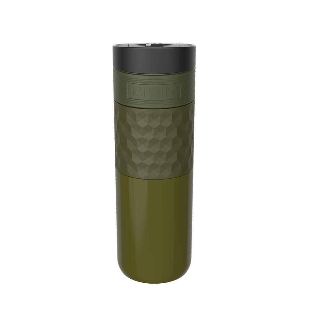 Kambukka Etna Grip Thermobecher 500ml Edelstahl 3in1 auslaufsicher Khaki Warrior 3/7