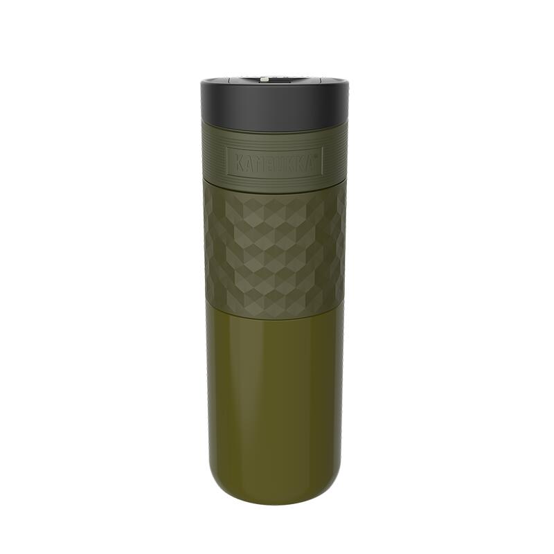 Termohrnek Etna Grip 500 ml nerez 3v1 BPA free Khaki