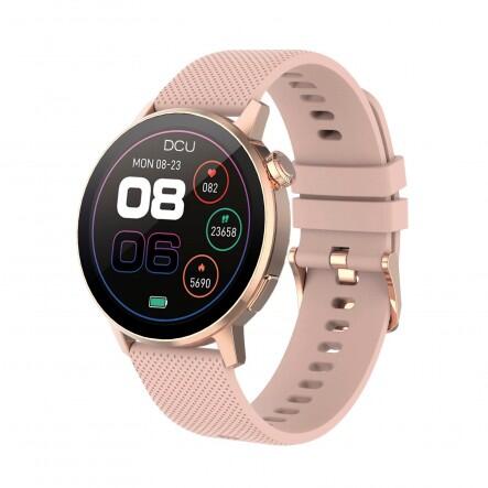 DCU TECNOLOGIC Reloj Inteligente GPS GEOTRACK S Amoled Oro Rosado