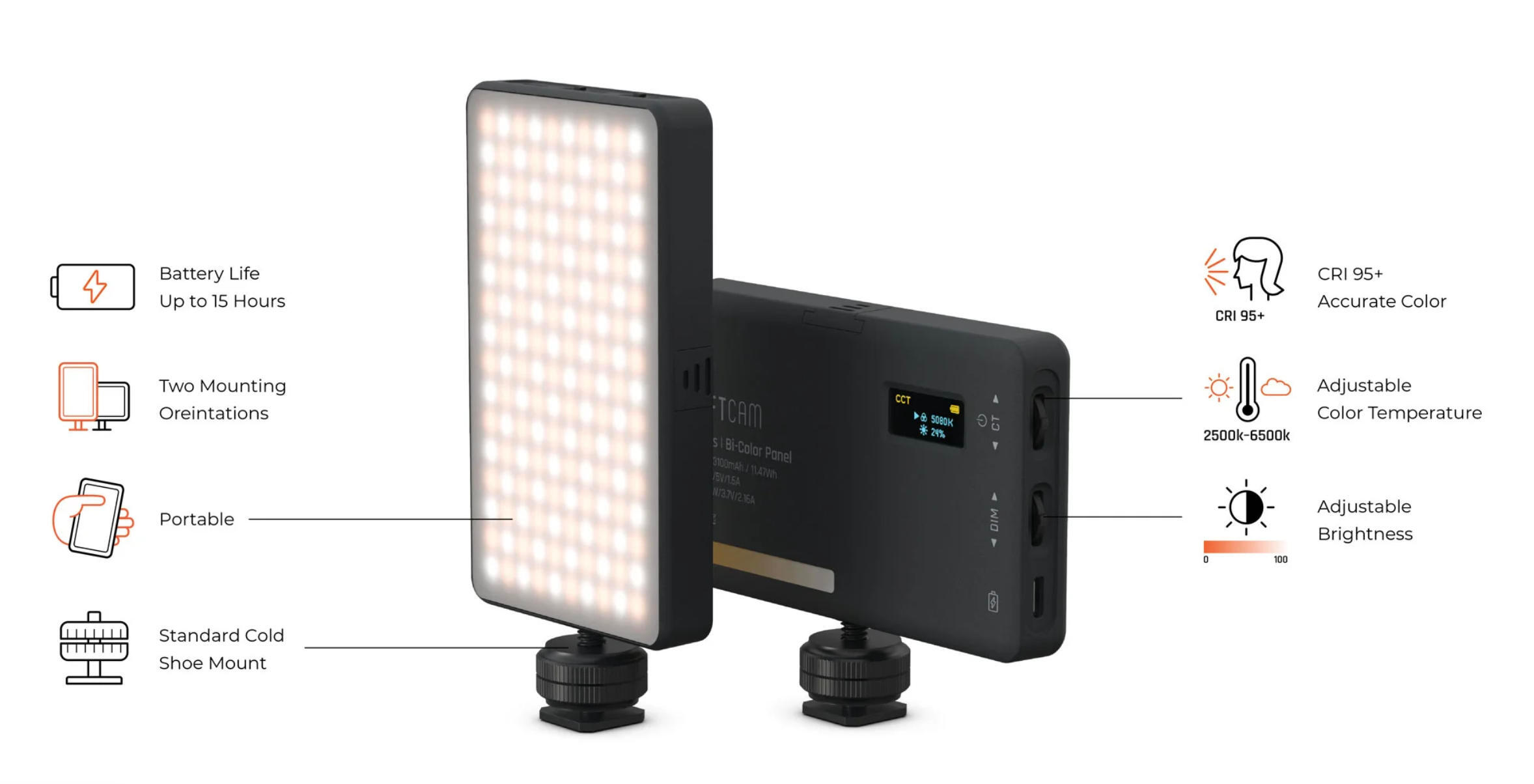 Painel luz Bi-color ShiftCam ProLED 3/7
