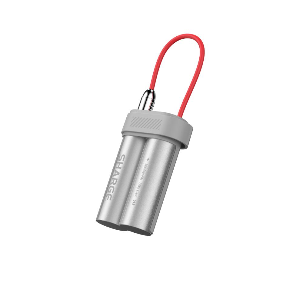 SHARGE Pouch Mini – Powerbank 10.000 mAh, USB-C, compatta e leggera