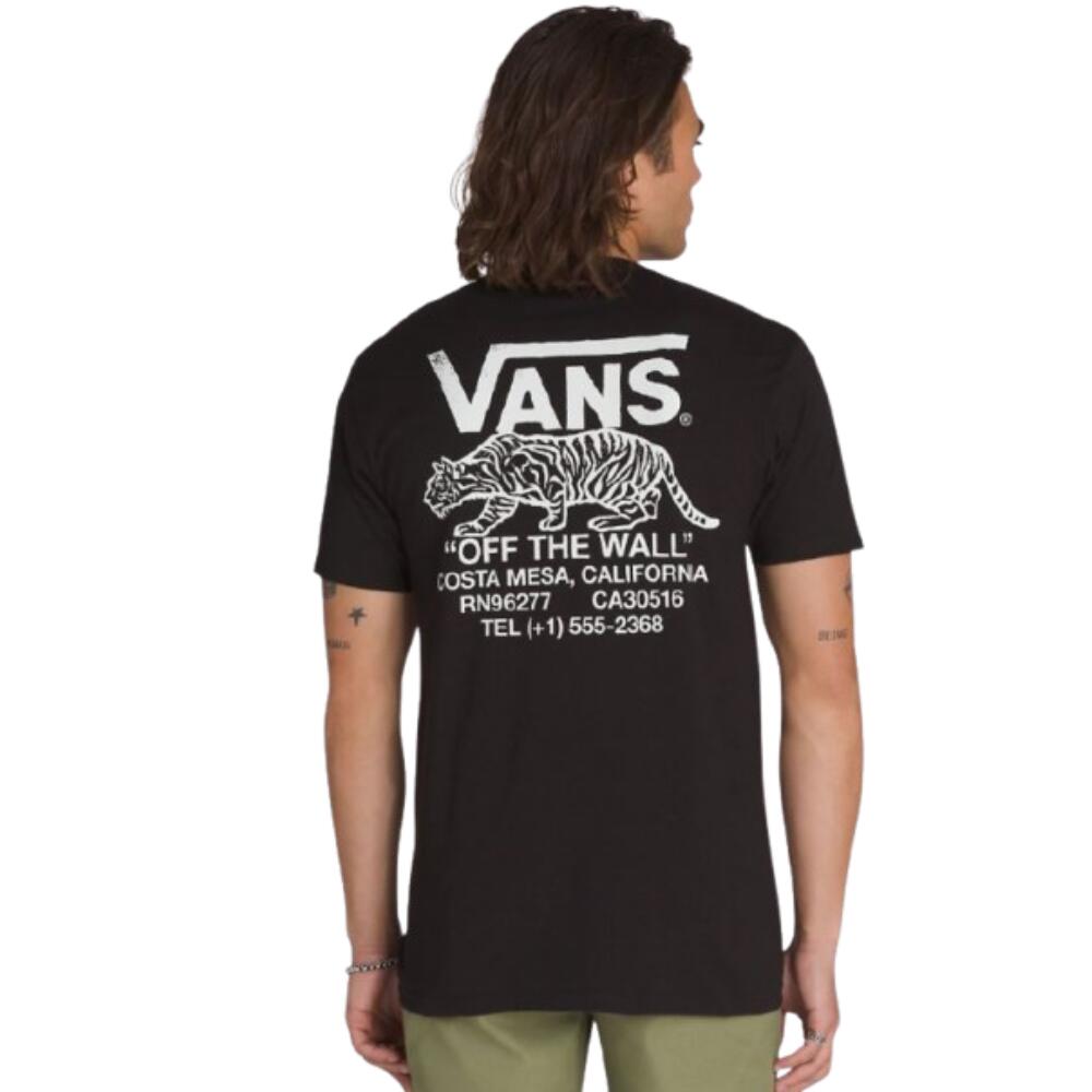 T-shirt pour Homme Vans Noir. 2/5