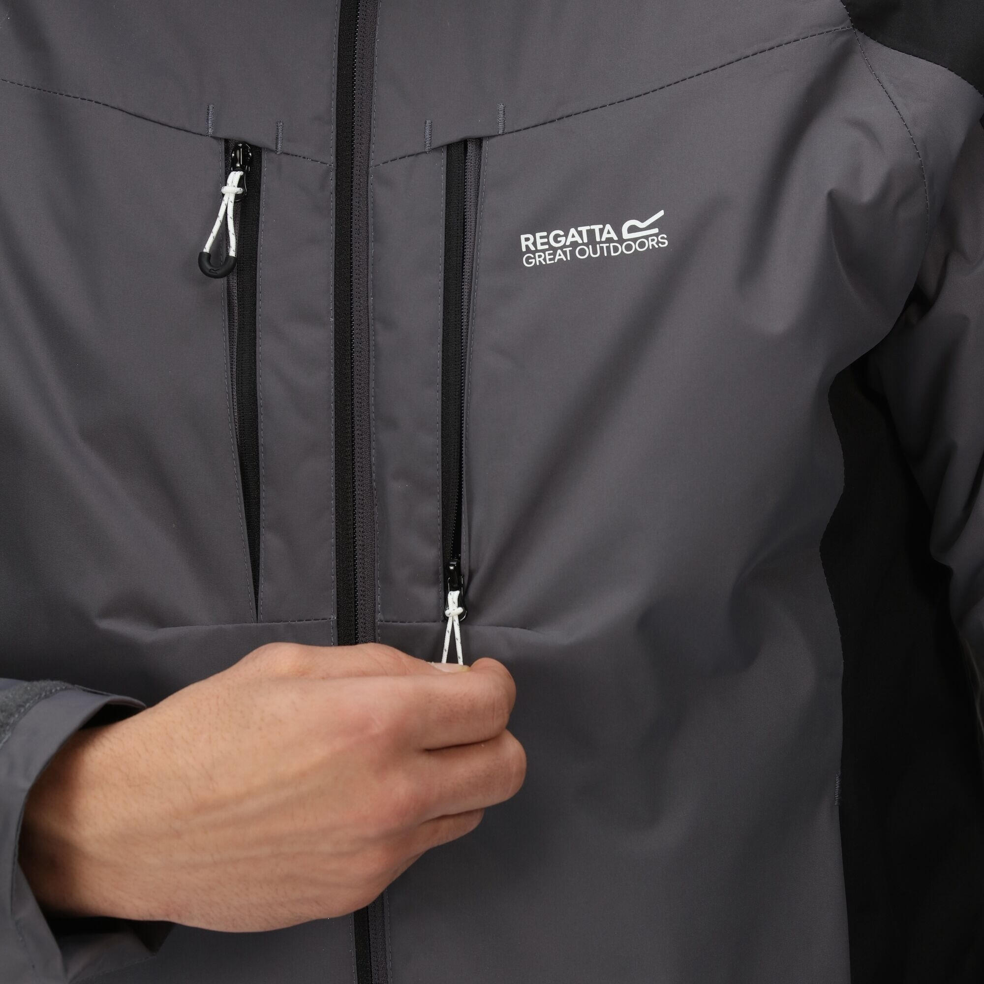 Veste Winter Calderdale Waterproof Gris - RMP345-5AG 4/5