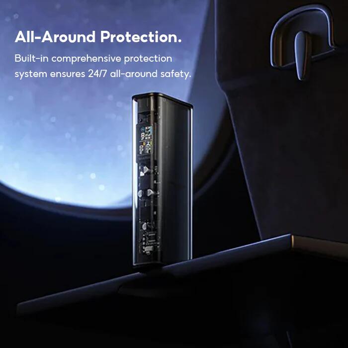 Shargeek 140 – Power bank portatile 20.000mAh, USB-C e USB-A, compatta 4/7