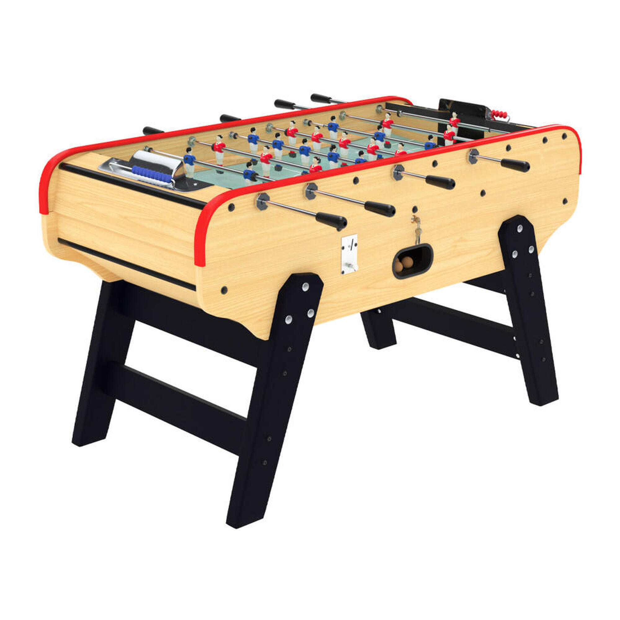 Mister Babyfoot - Baby Foot Bistrot Bois Clair Avec Monnayeur - Table De Baby-foot - Taille Unique - Decathlon