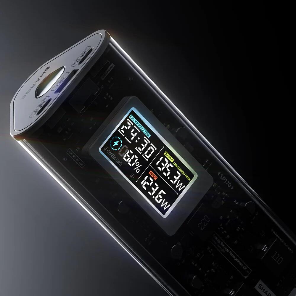 Shargeek 170 Power Bank – Fast Charging, 24,000mAh, USB-C & USB-A, IP66 5/7