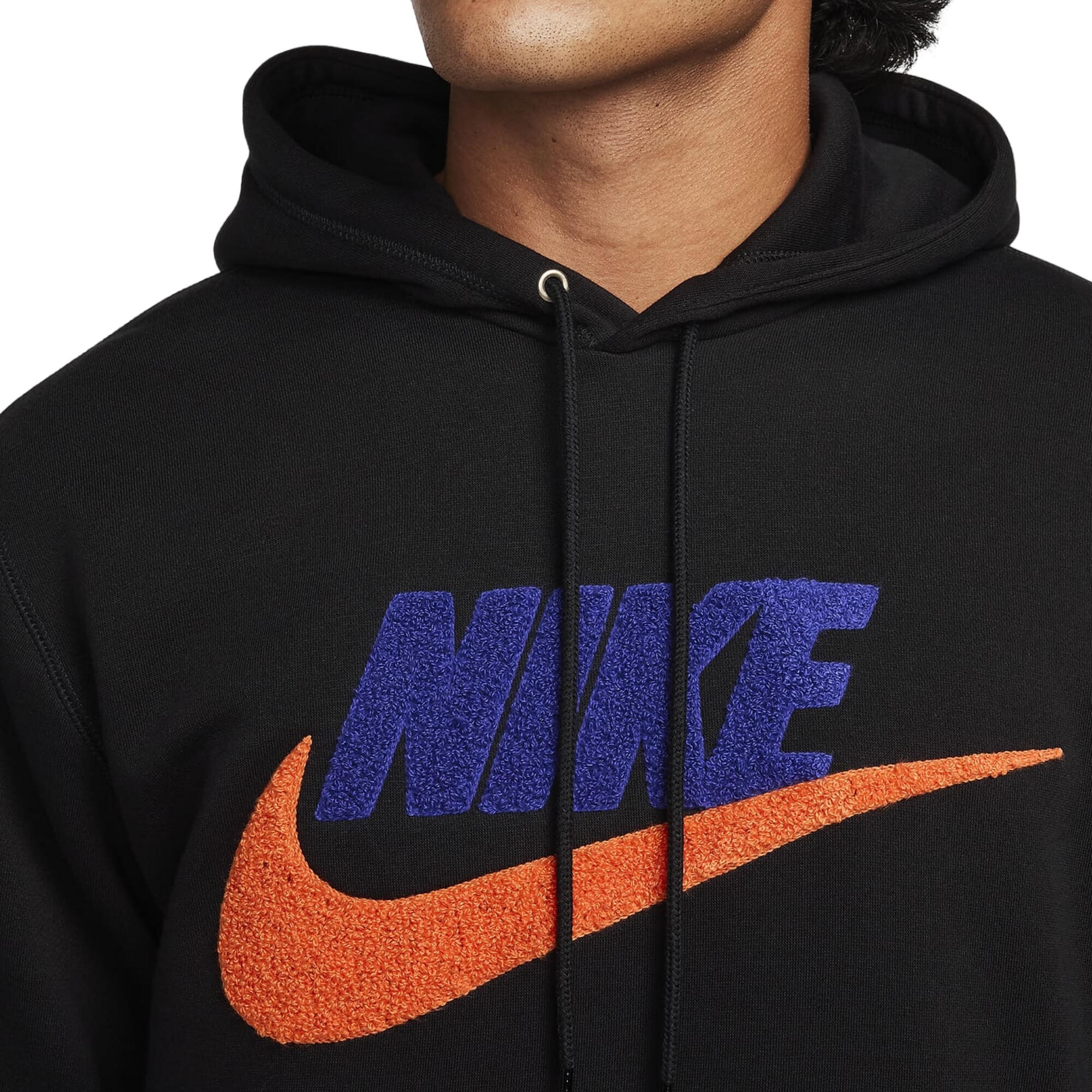 Sudadera con Capucha Club Talla XS Negro - FN3104-010 3/3