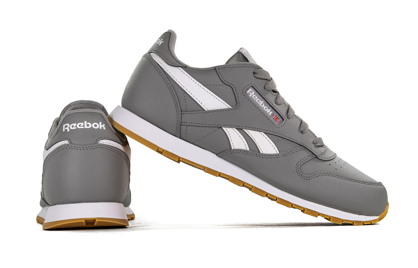 Buty na co dzień młodzieżowe REEBOK CLASSIC LEATHER skóra 3/4