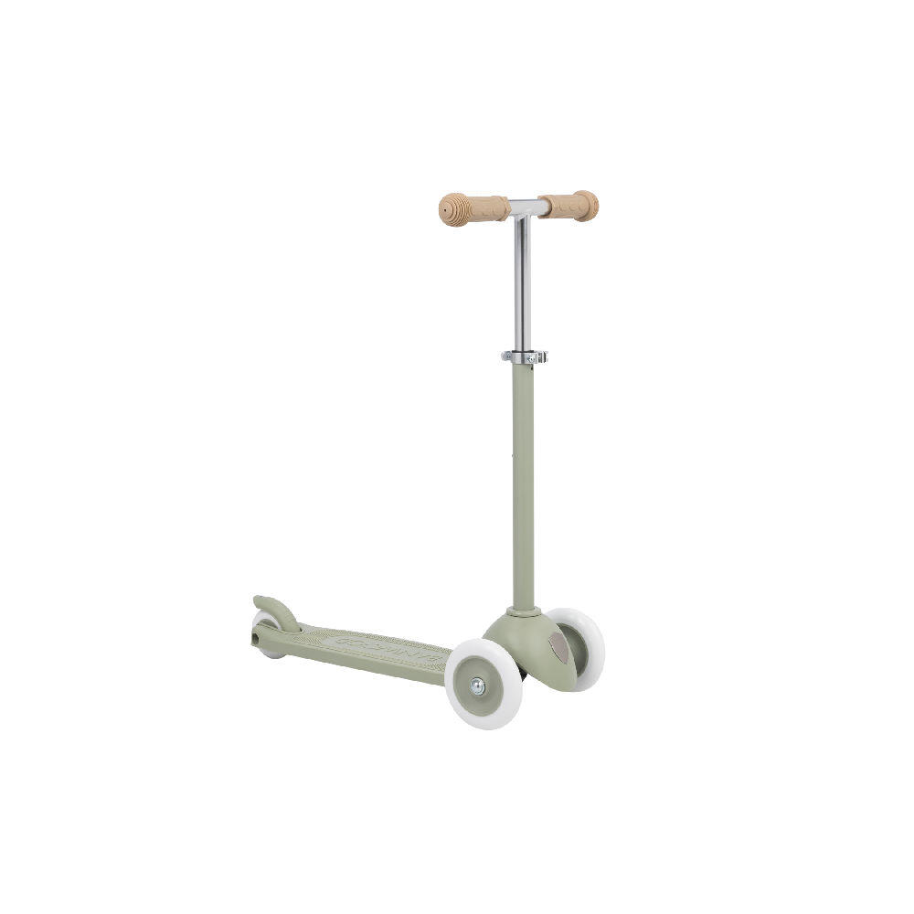 Banwood - Trottinette Éco, Vert Olive, Fibre D'Acier, Pour Enfants De 3 À 7 Ans - Trottinette - Vert - No Size - Decathlon