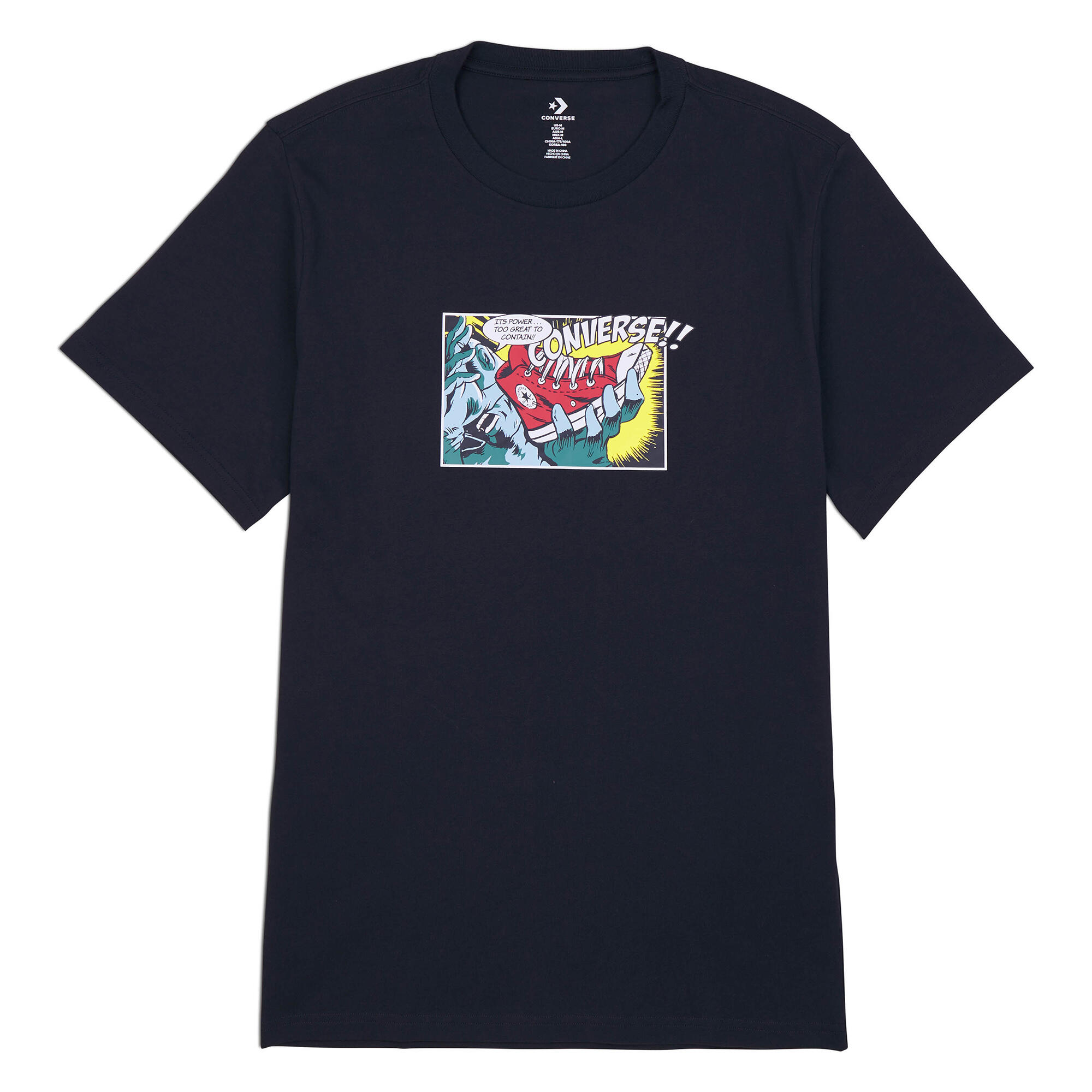 T-shirt Comic Noir - 10025978-A01 1/1